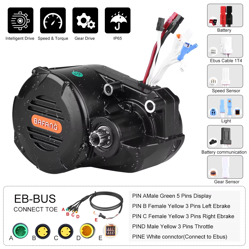 Ebike Bafang M620 G510 48/52V  - Mid Drive Conversion Kit 1000W review and price